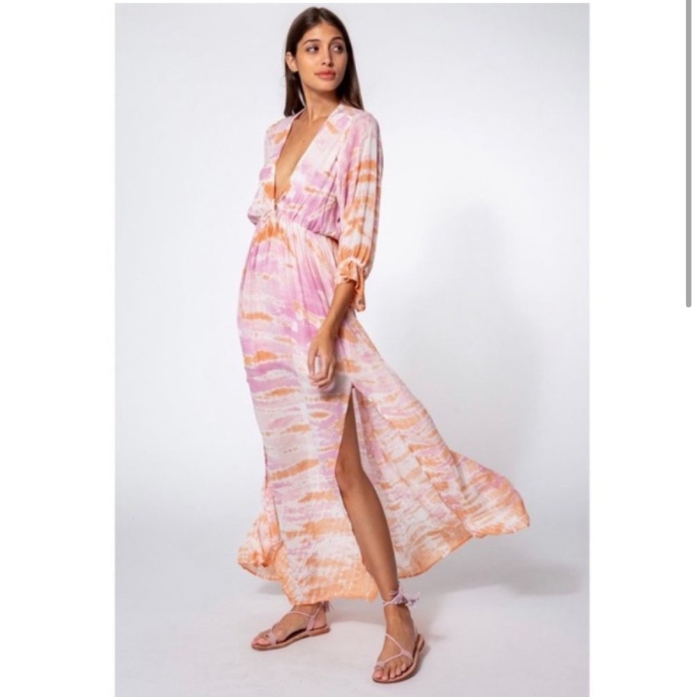 Young Fabulous & Broke Meadow Tie Dye Dress - Picture 2 of 9